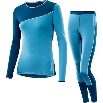 Превью  Комплект термобелья LOEFFLER Transtex Merino Women Deep water